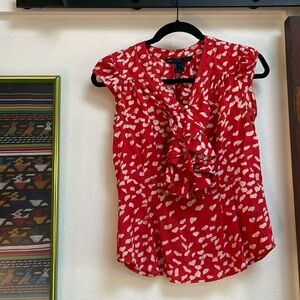Red Marc by Marc Jacobs blouse